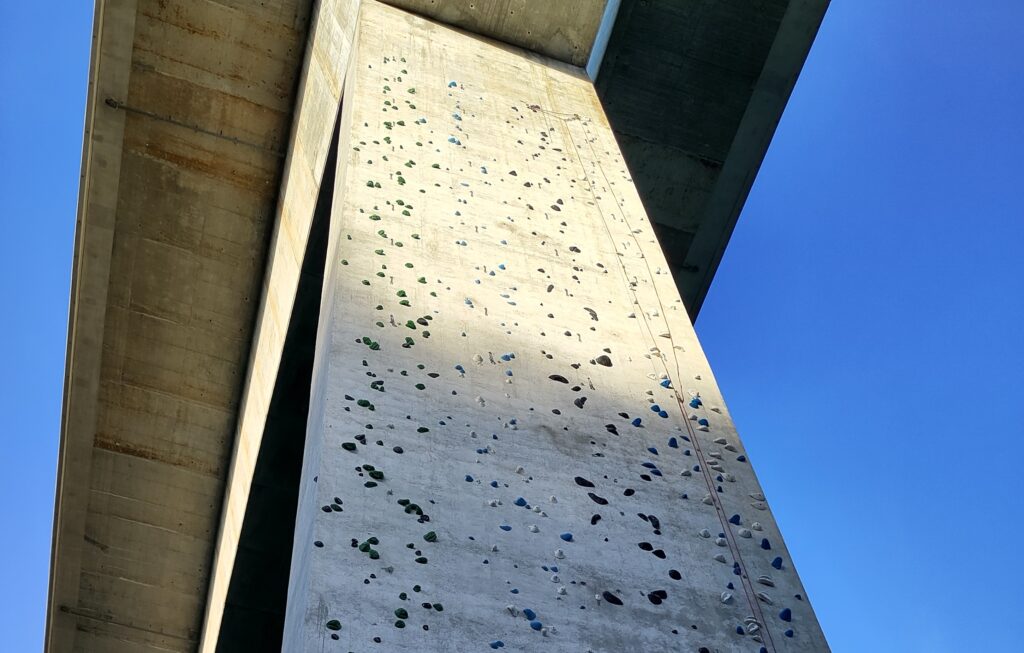 Kletterrouten am Felsenauviadukt